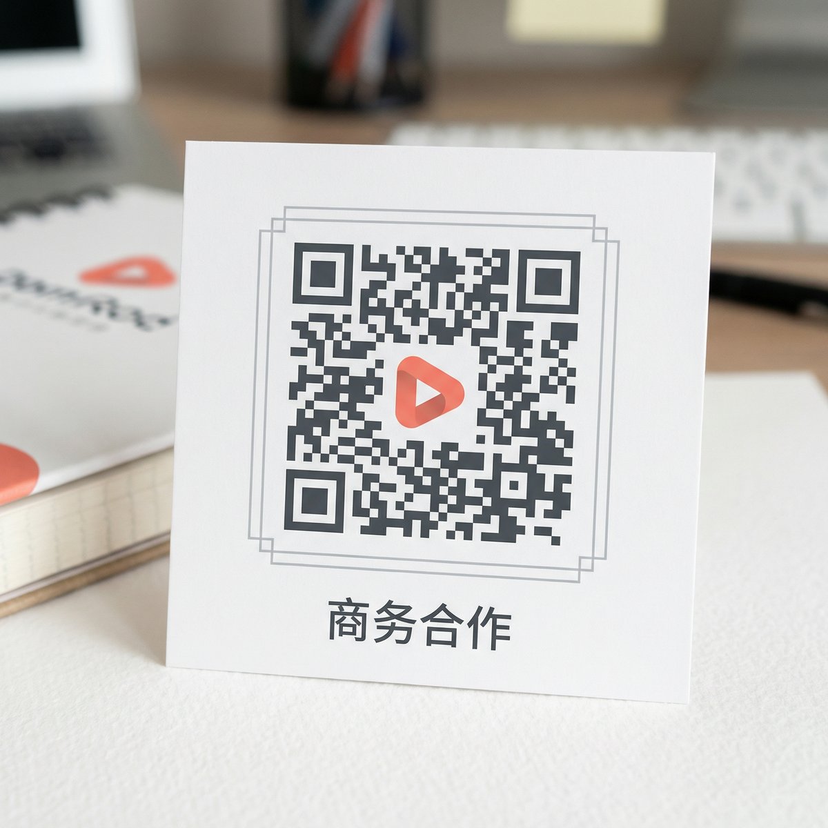 黑丝商务合作二维码